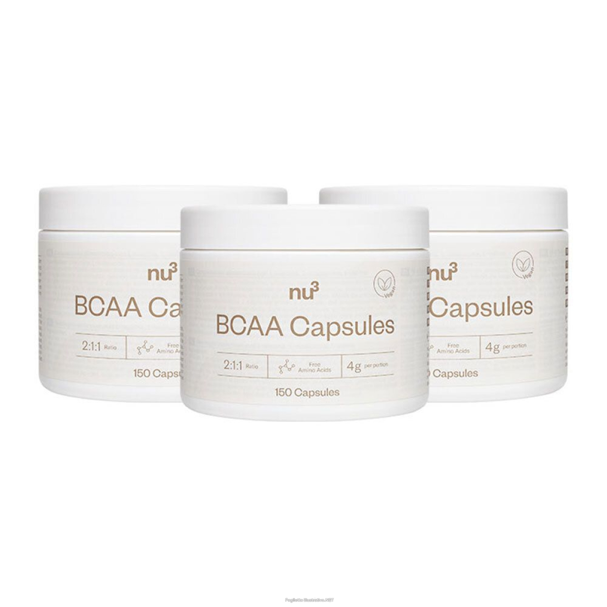 Cerca Offerte di nu3 bcaa capsule set da 3 3x150 pz e acquista online
