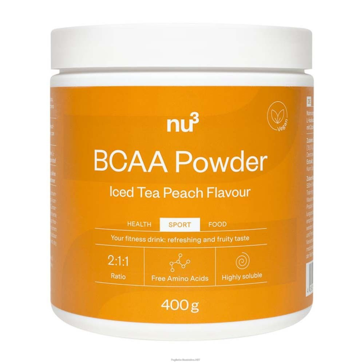 Cerca Offerte di nu3 bcaa in polvere iced tea peach 400 g polvere e acquista online
