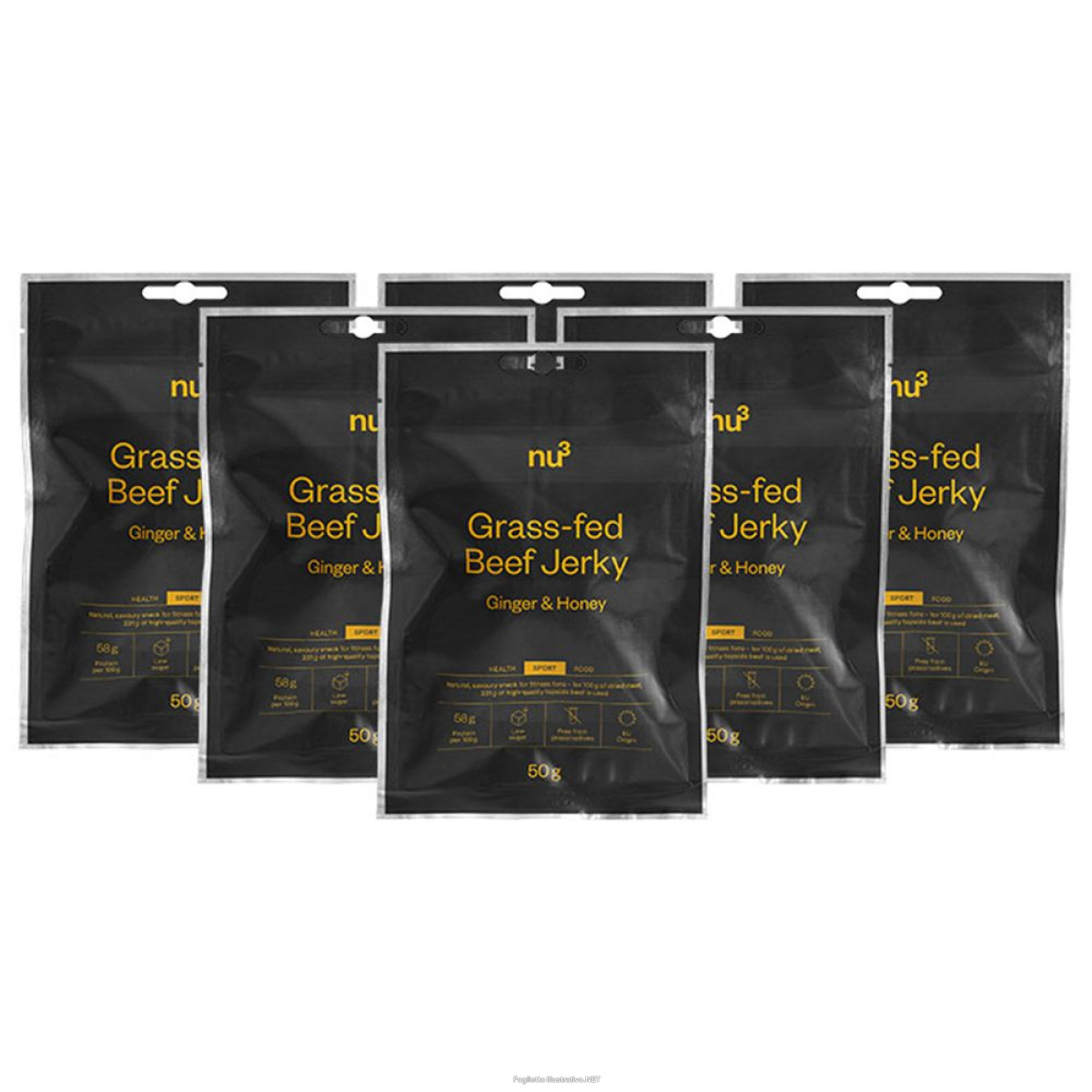 Cerca Offerte di nu3 beef jerky, zenzero e miele set da 6 6x50 g altro e acquista online