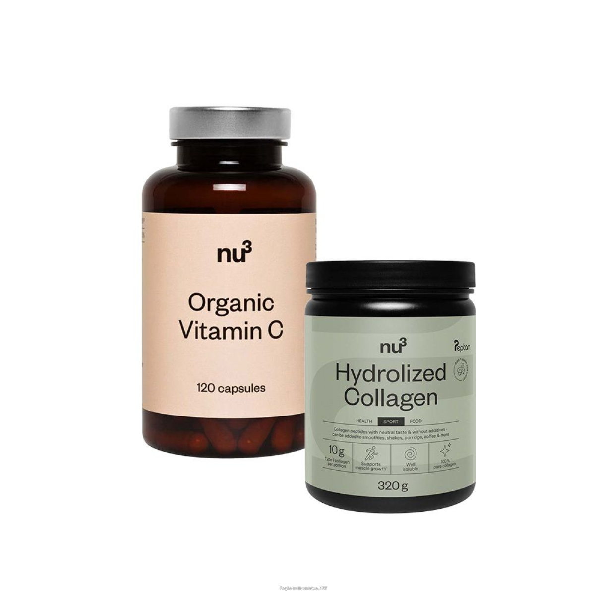 Cerca Offerte di nu3 bio kollagenhydrolysat + premium vitamin c 1 pz set e acquista online