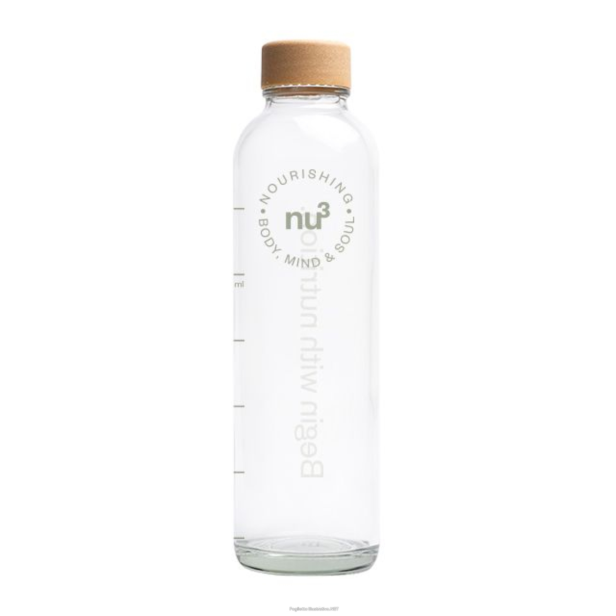 Cerca Offerte di nu3 borraccia in vetro, 750 ml 1 pz bottiglie e acquista online