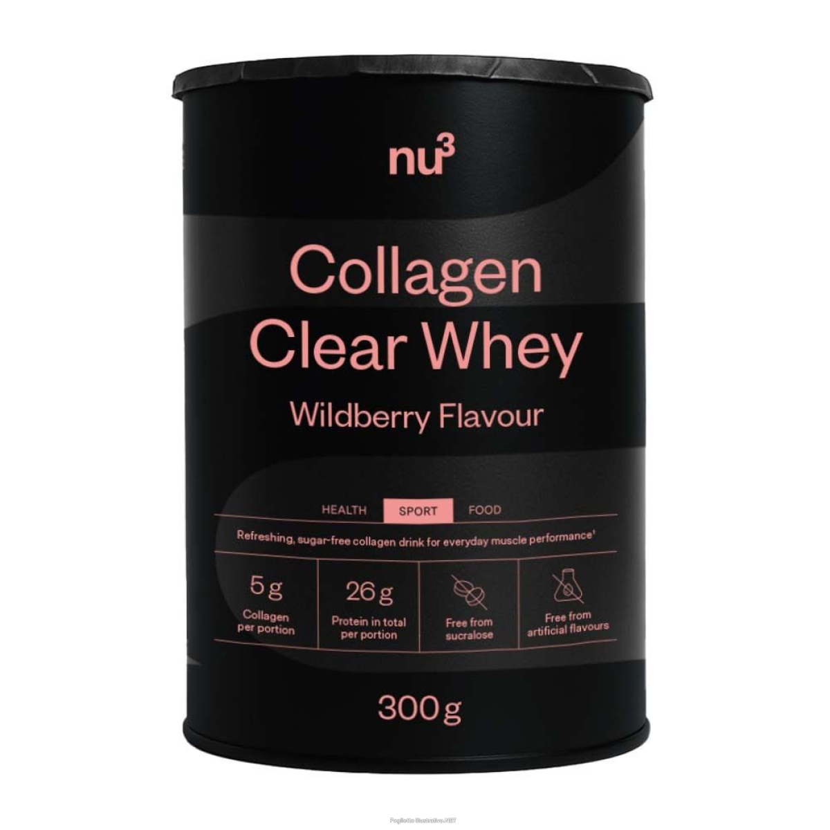Cerca Offerte di nu3 collagen clear whey gusto frutti di bosco 300 g polvere e acquista online