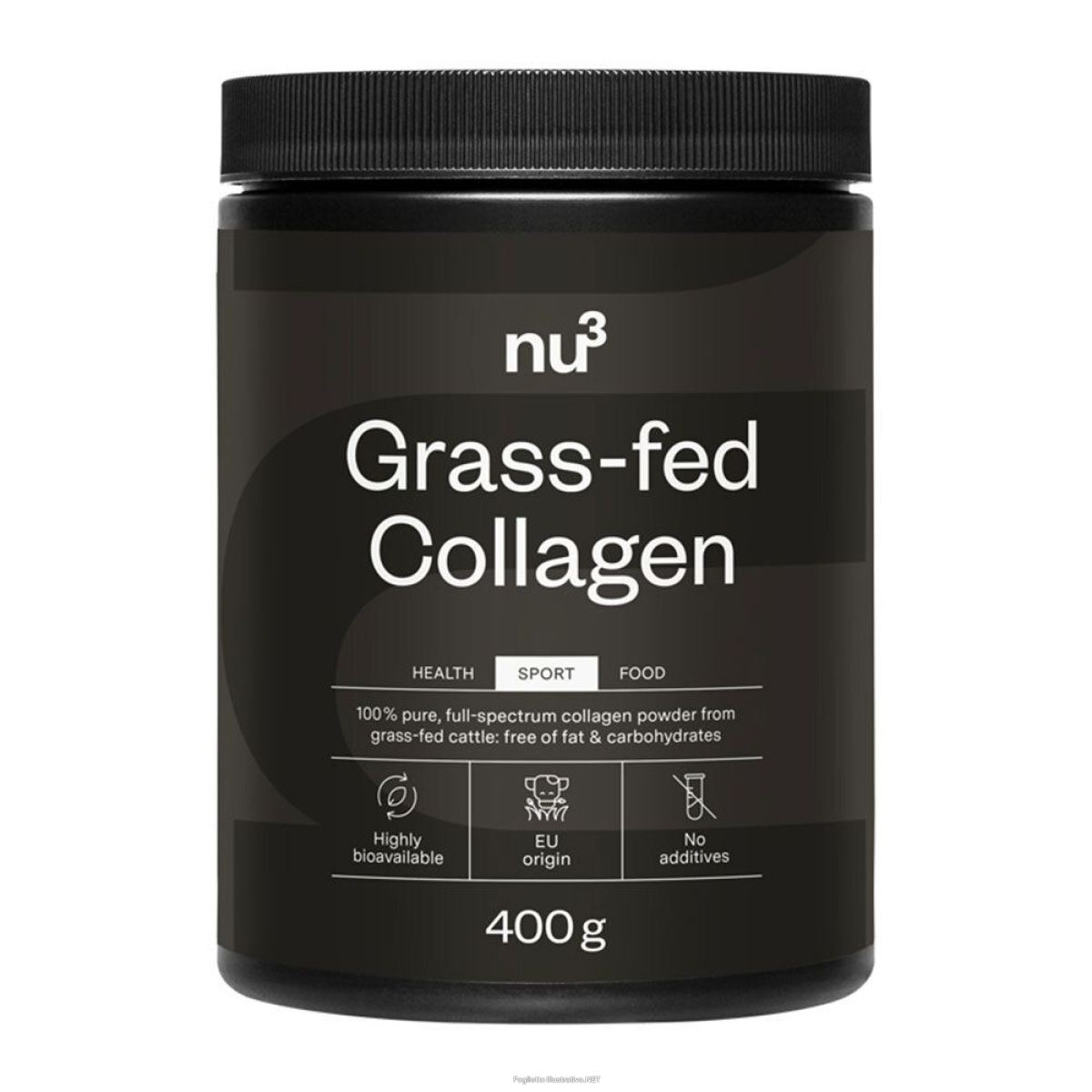 Cerca Offerte di nu3 collagene grass-fed 400 g polvere e acquista online