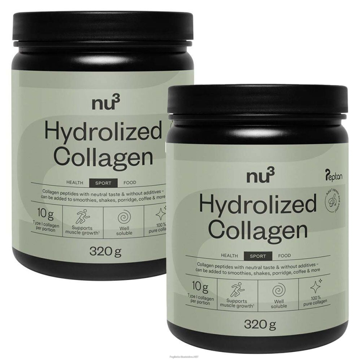 Cerca Offerte di nu3 collagene idrolizzato set da 2 2x320 g polvere e acquista online