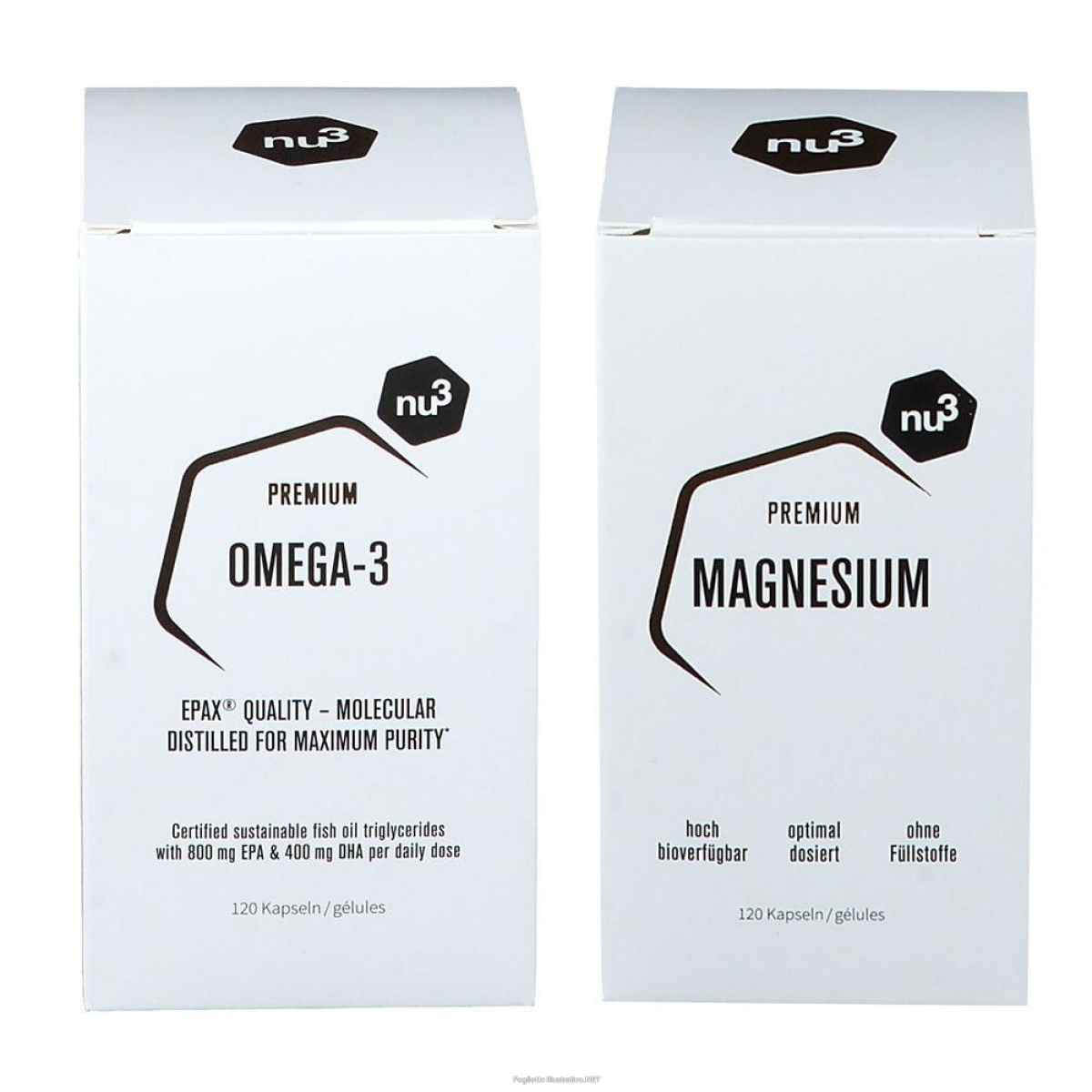 Cerca Offerte di nu3 complesso di magnesio + omega-3 premium 1 pz set e acquista online
