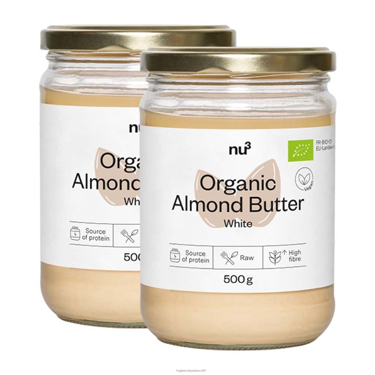 Cerca Offerte di nu3 crema di mandorla, bianca set da 2 2x500 g e acquista online