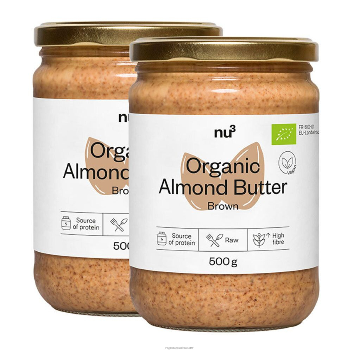 Cerca Offerte di nu3 crema di mandorle bio scura set da 2 2x500 g altro e acquista online