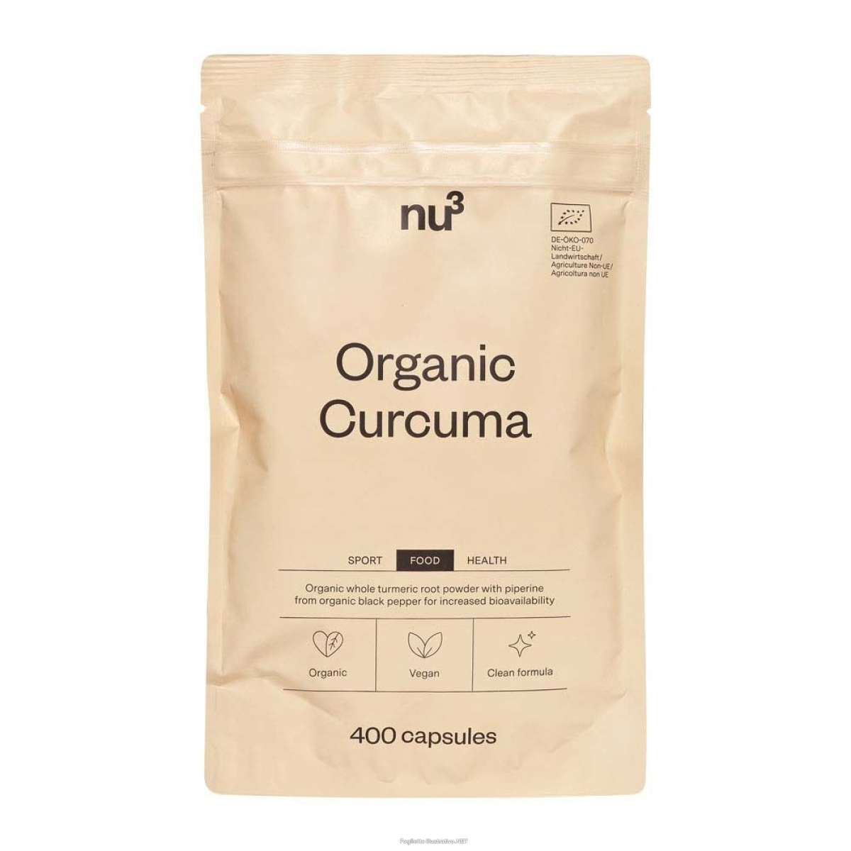 Cerca Offerte di nu3 curcuma bio 400 pz capsule e acquista online