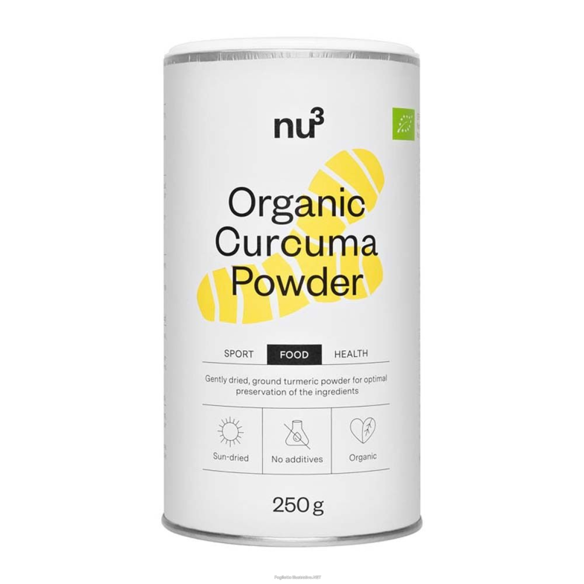 Cerca Offerte di nu3 curcuma bio in polvere 250 g polvere e acquista online