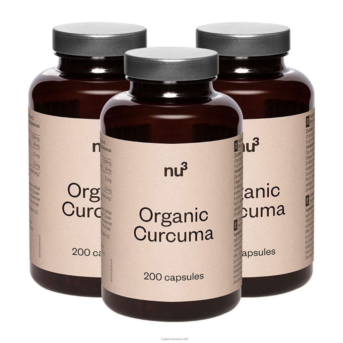 Cerca Offerte di nu3 curcuma bio set da 3 3x200 pz capsule e acquista online