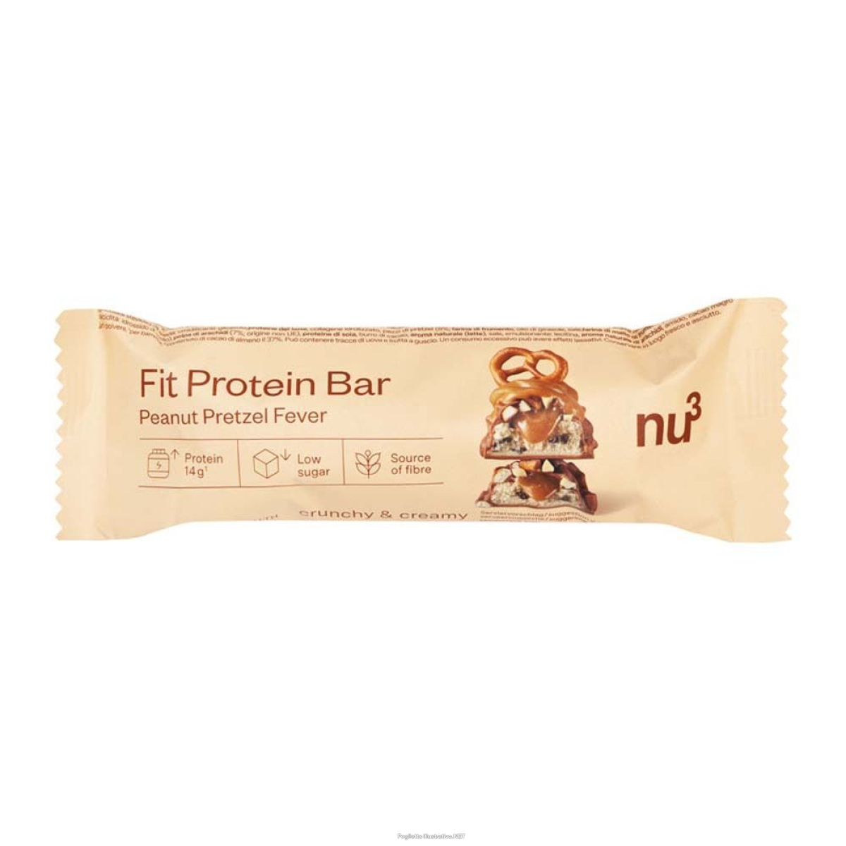 Cerca Offerte di nu3 fit protein bar peanut pretzel fever 55 g barretta e acquista online