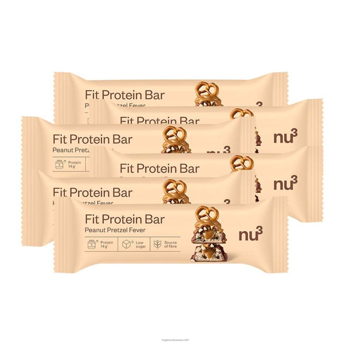 Cerca Offerte di nu3 fit protein bar peanut pretzel fever set da 6 6x55 g barretta e acquista online