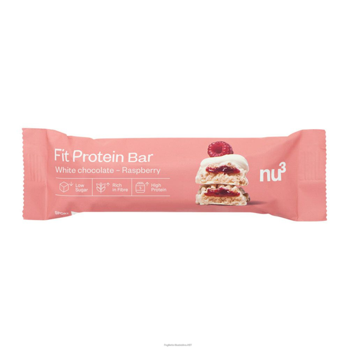 Cerca Offerte di nu3 fit protein bar white chocolate raspberry 55 g barretta e acquista online