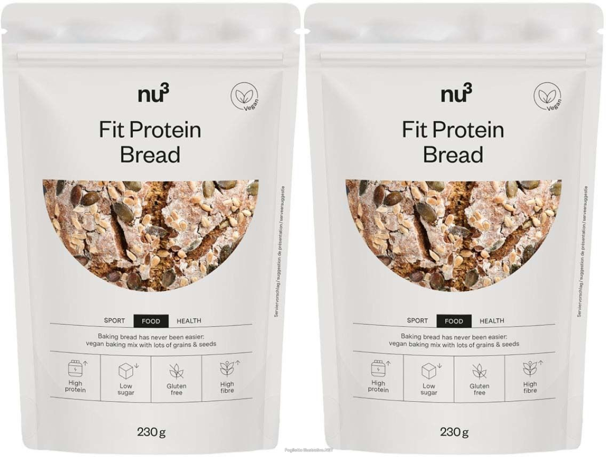 Cerca Offerte di nu3 fit protein bread set da 2 2x230 g polvere e acquista online