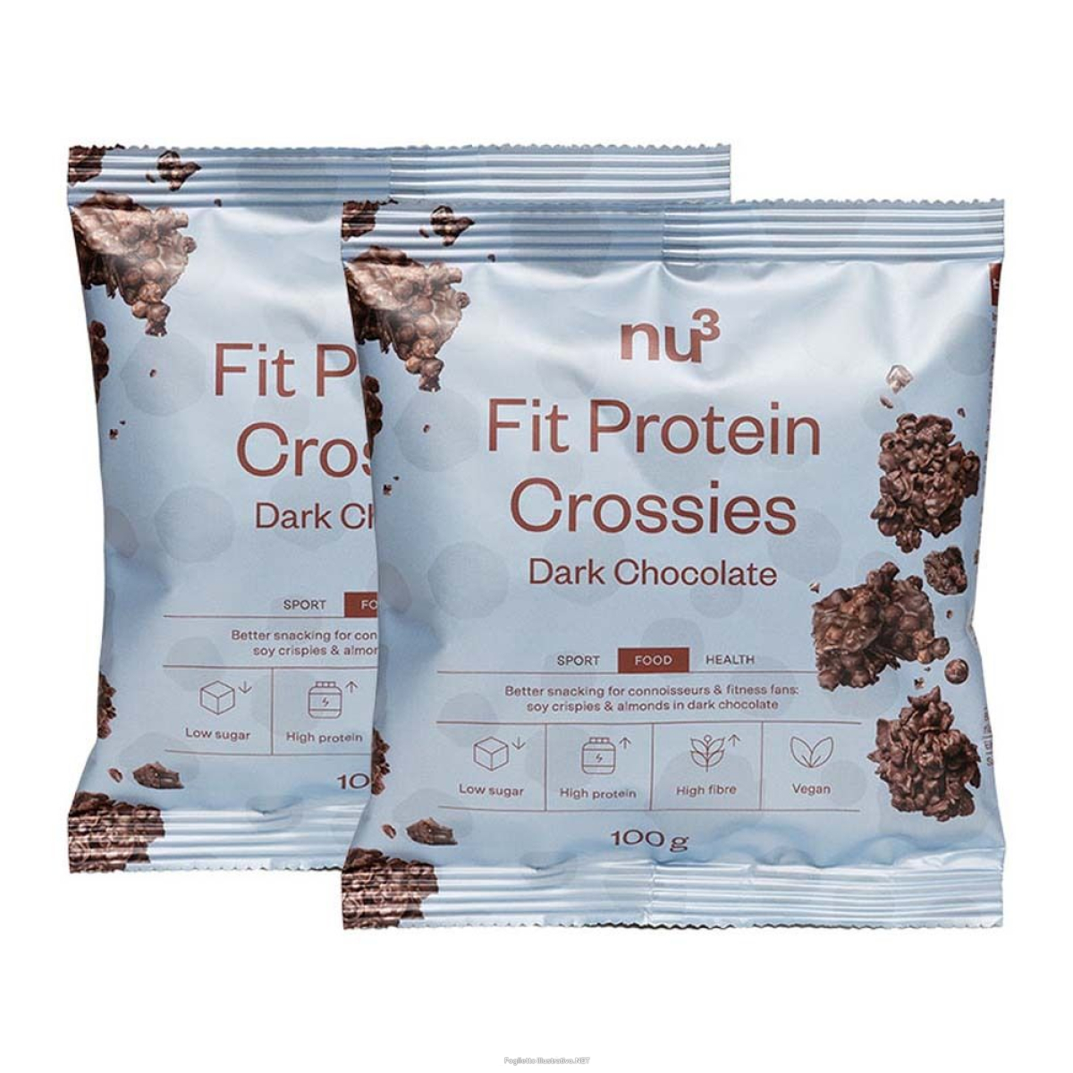 Cerca Offerte di nu3 fit protein crossies set da 2 2x100 g altro e acquista online