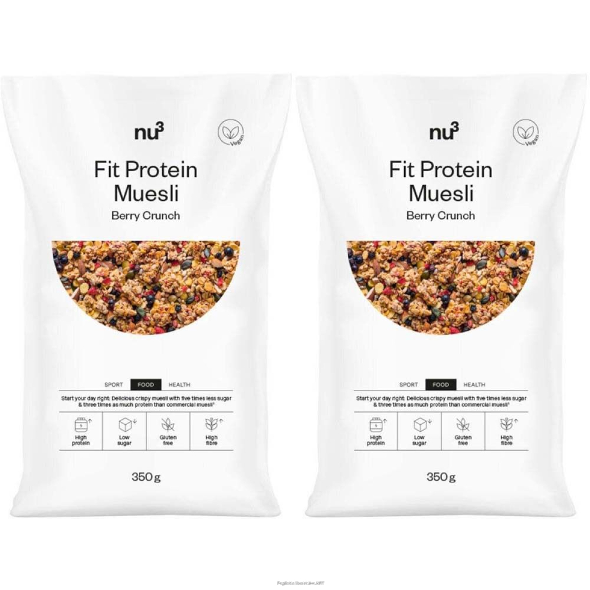 Cerca Offerte di nu3 fit protein muesli set da 2 2x350 g polvere e acquista online