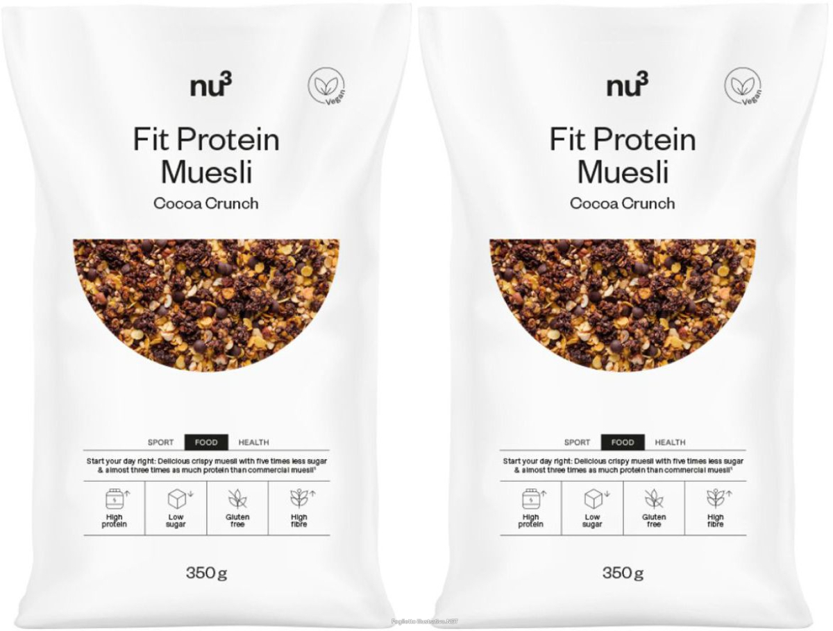 Cerca Offerte di nu3 fit protein muesli set da 2 2x350 g e acquista online
