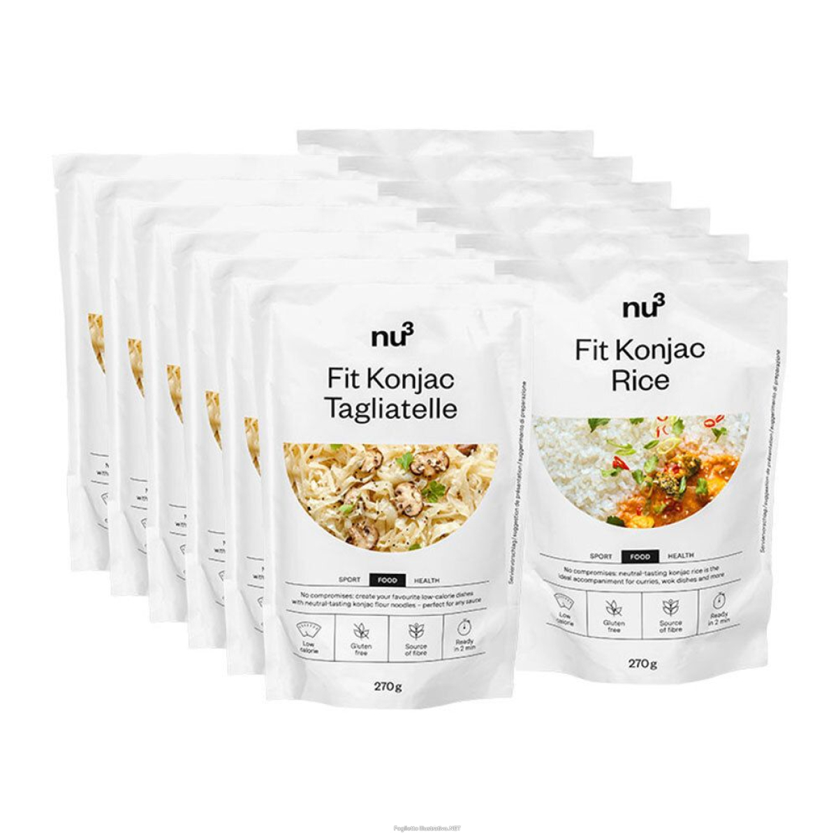 Cerca Offerte di nu3 fit set riso e tagliatelle di konjac 6+6 1 pz e acquista online