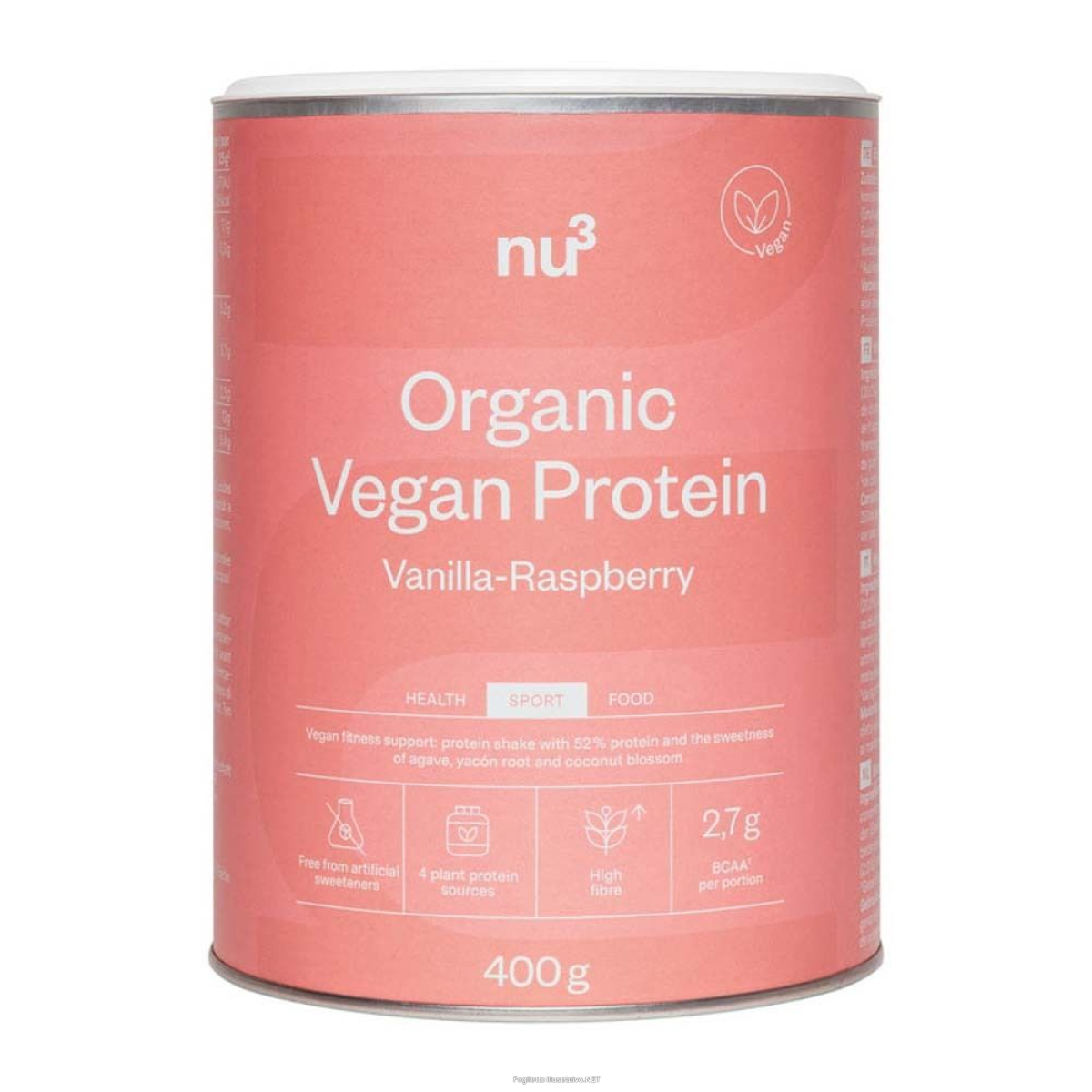 Cerca Offerte di nu3 frullato bio vegano alla vaniglia e lampone 400 g polvere e acquista online
