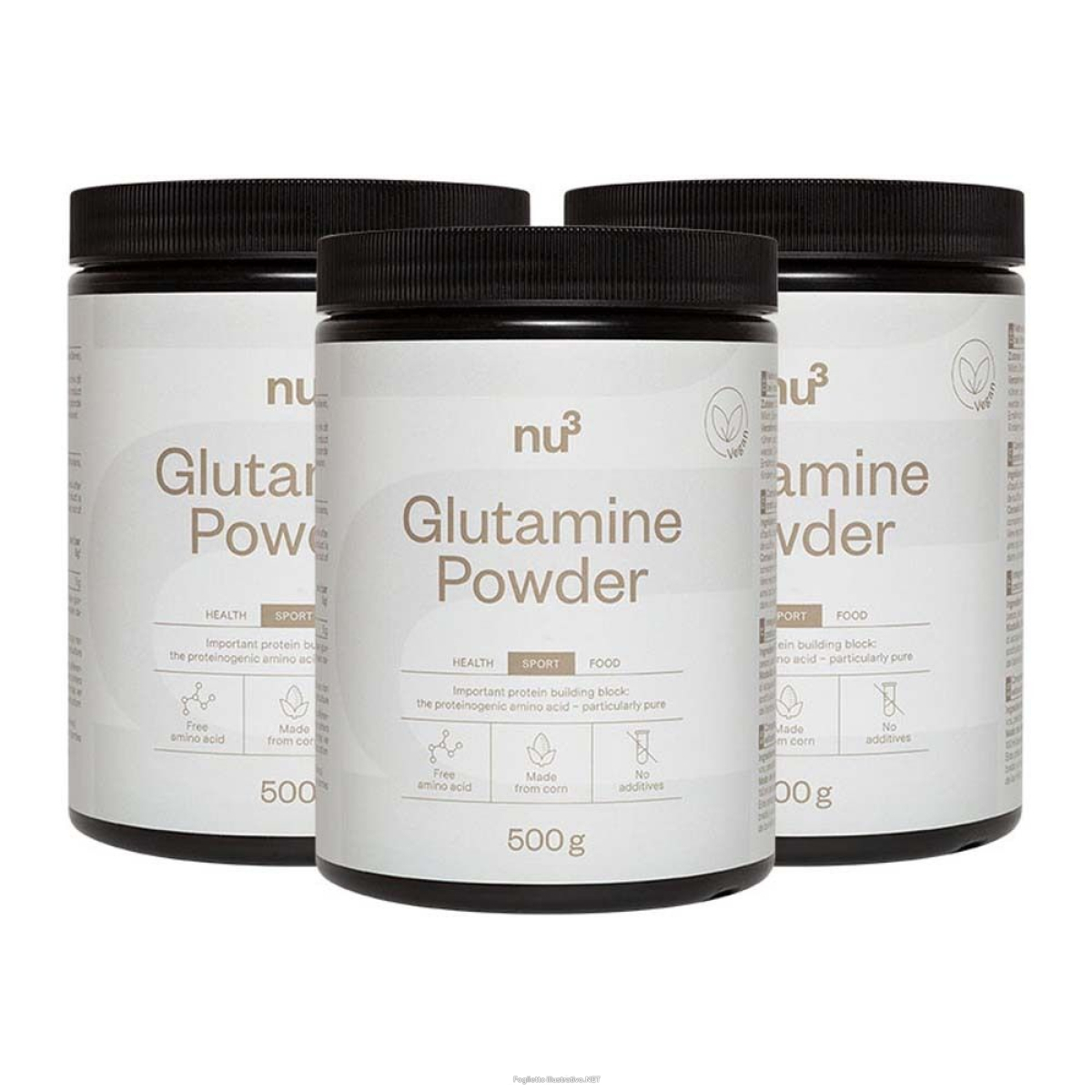 Cerca Offerte di nu3 glutamina in polvere set da 3 3x500 g polvere e acquista online