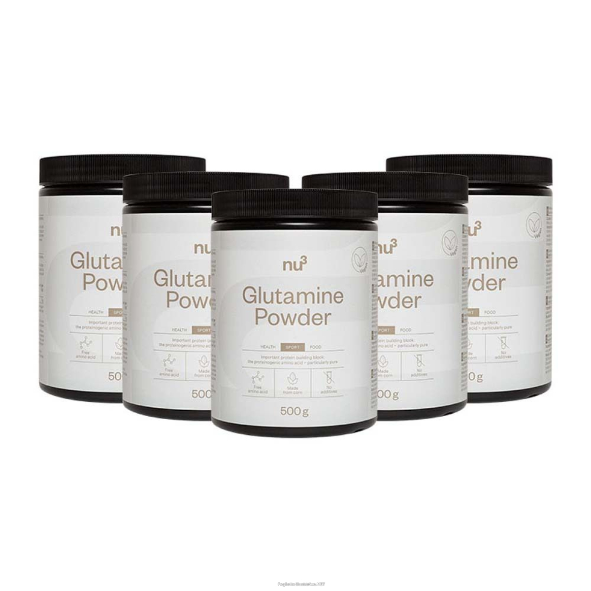 Cerca Offerte di nu3 glutamina in polvere set da 5 5x500 g polvere e acquista online