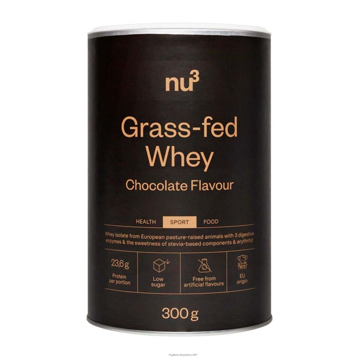Cerca Offerte di nu3 grass-fed whey, cioccolato 300 g polvere e acquista online