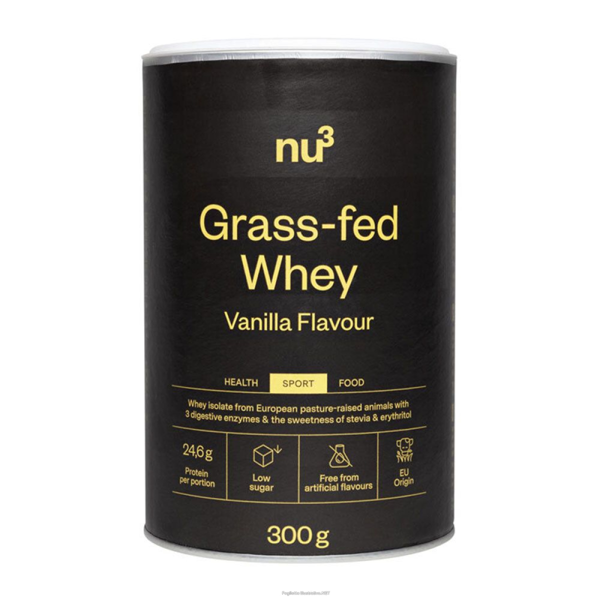 Cerca Offerte di nu3 grass-fed whey, vaniglia 300 g polvere e acquista online