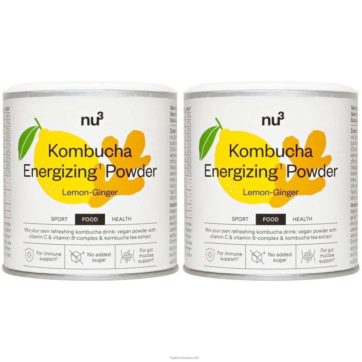 Cerca Offerte di nu3 kombucha in polvere set da 2 2x150 g polvere e acquista online
