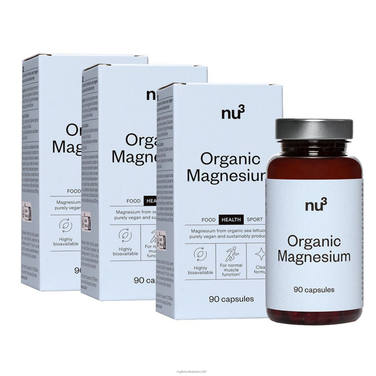 Cerca Offerte di nu3 magnesio bio in capsule set da 3 3x90 pz capsule e acquista online