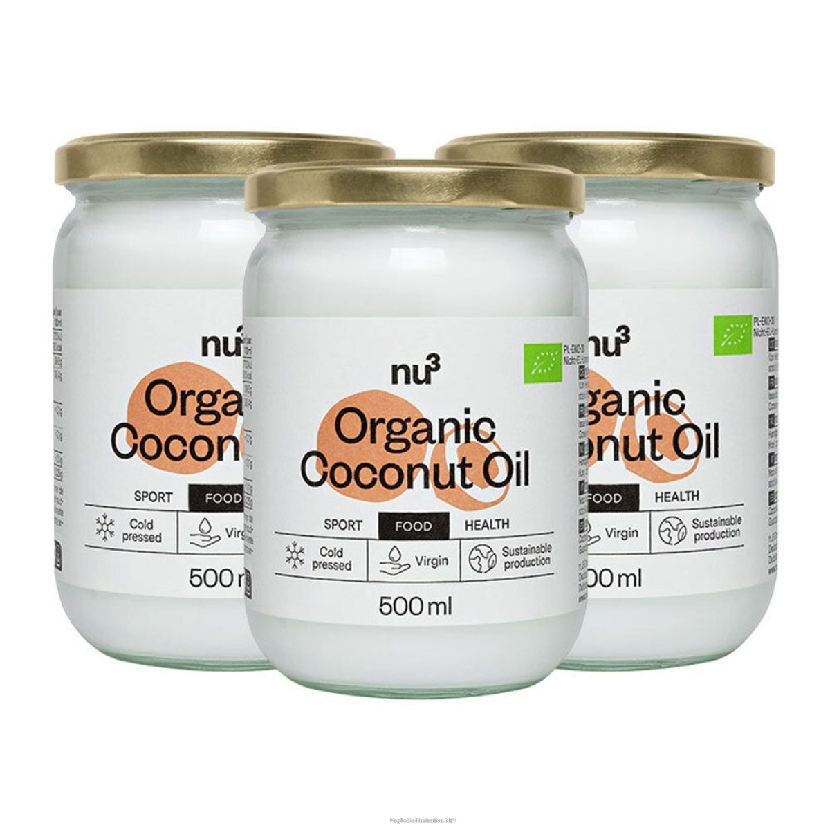 Cerca Offerte di nu3 olio di cocco bio set da 3 3x500 ml e acquista online