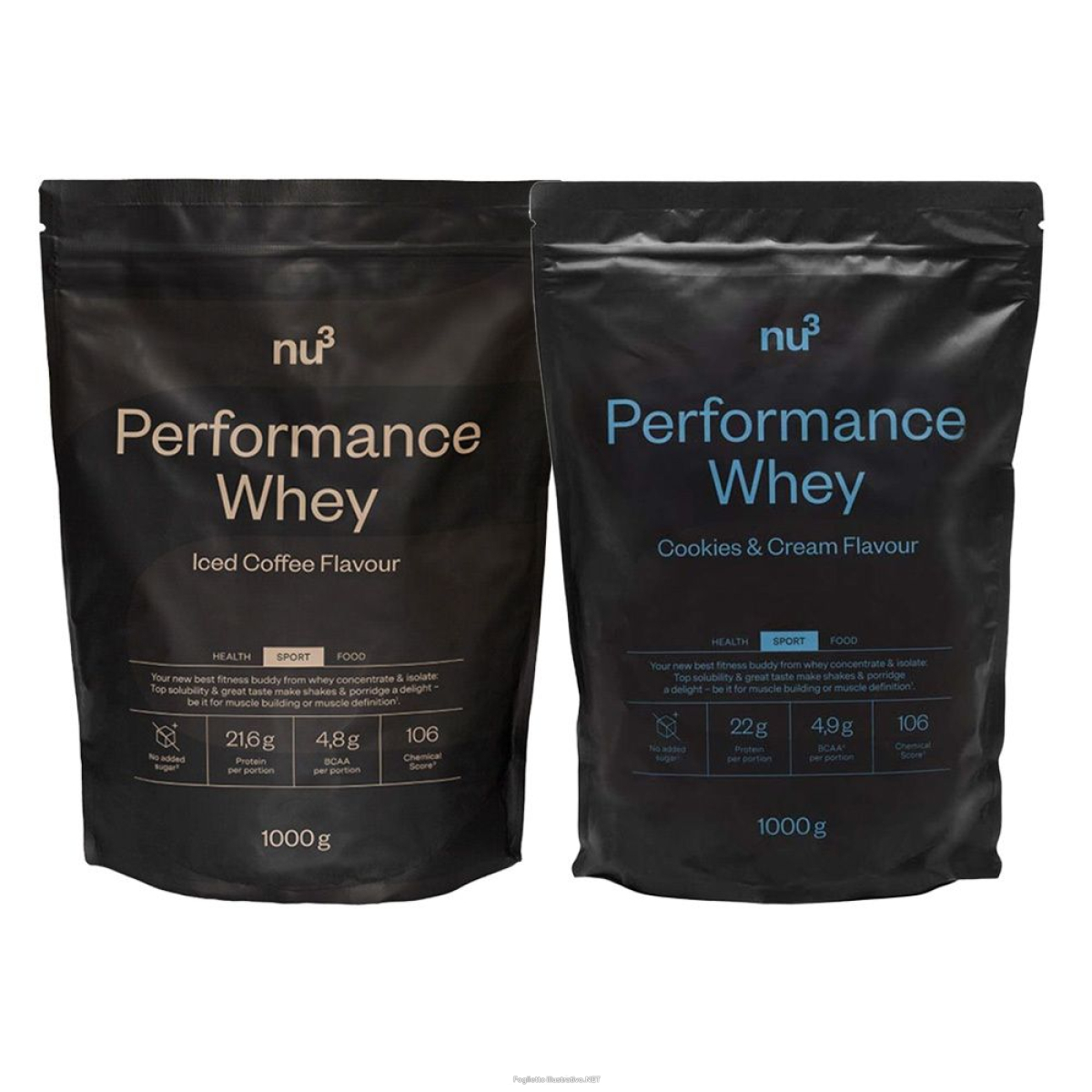 Cerca Offerte di nu3 performance whey iced coffee + 2x1000 g polve e acquista online