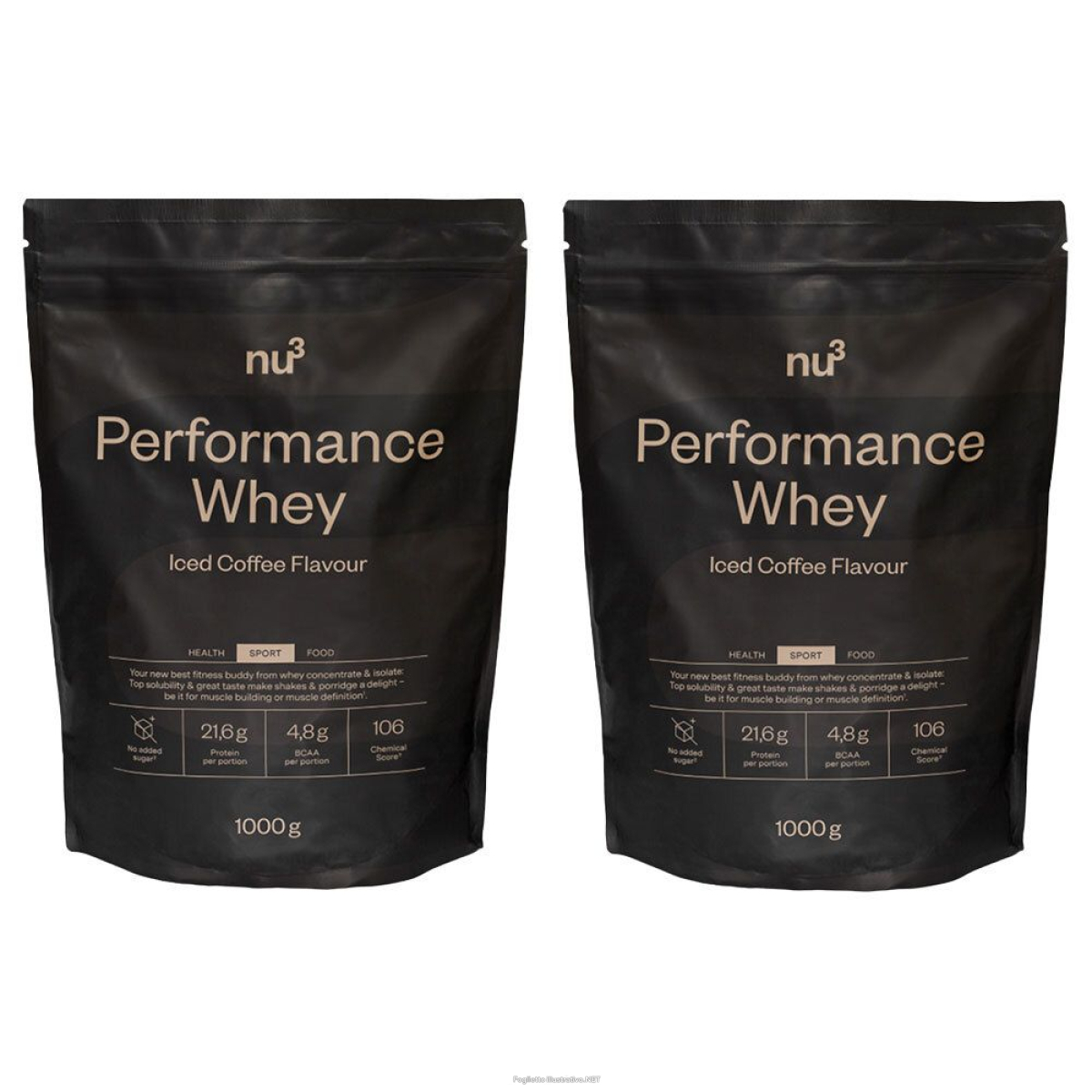Cerca Offerte di nu3 performance whey iced coffee set da 2 2x1000 g polvere e acquista online