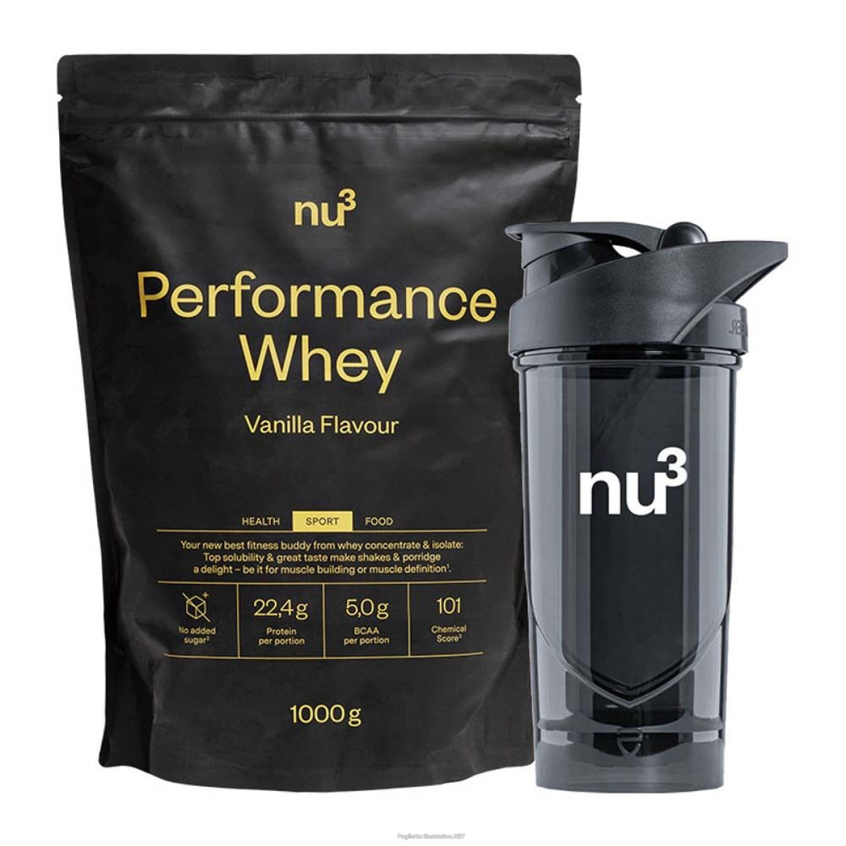 Cerca Offerte di nu3 performance whey vaniglia + shaker 1 pz set e acquista online