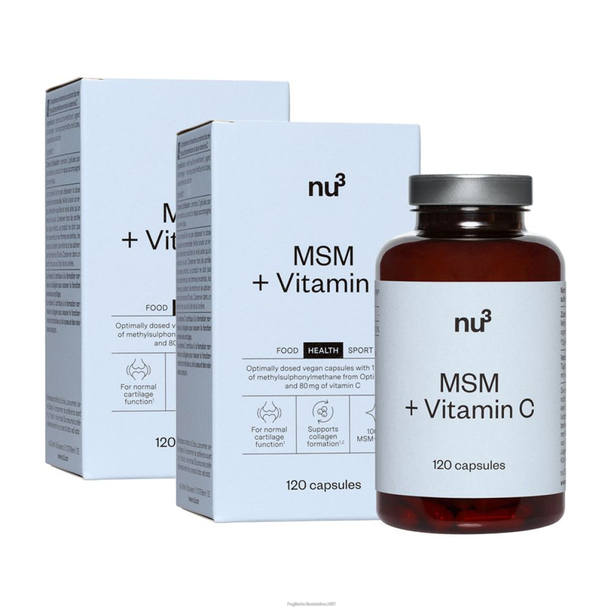 Cerca Offerte di nu3 premium msm set da 2 2x120 pz capsule e acquista online