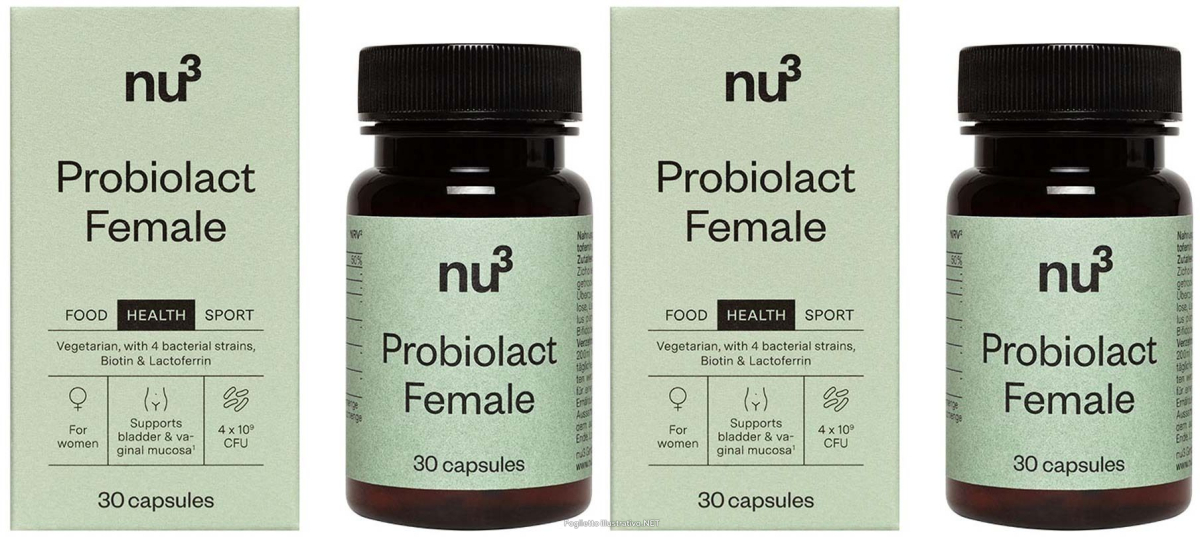 Cerca Offerte di nu3 probiolact female set da 2 2x30 pz capsule e acquista online