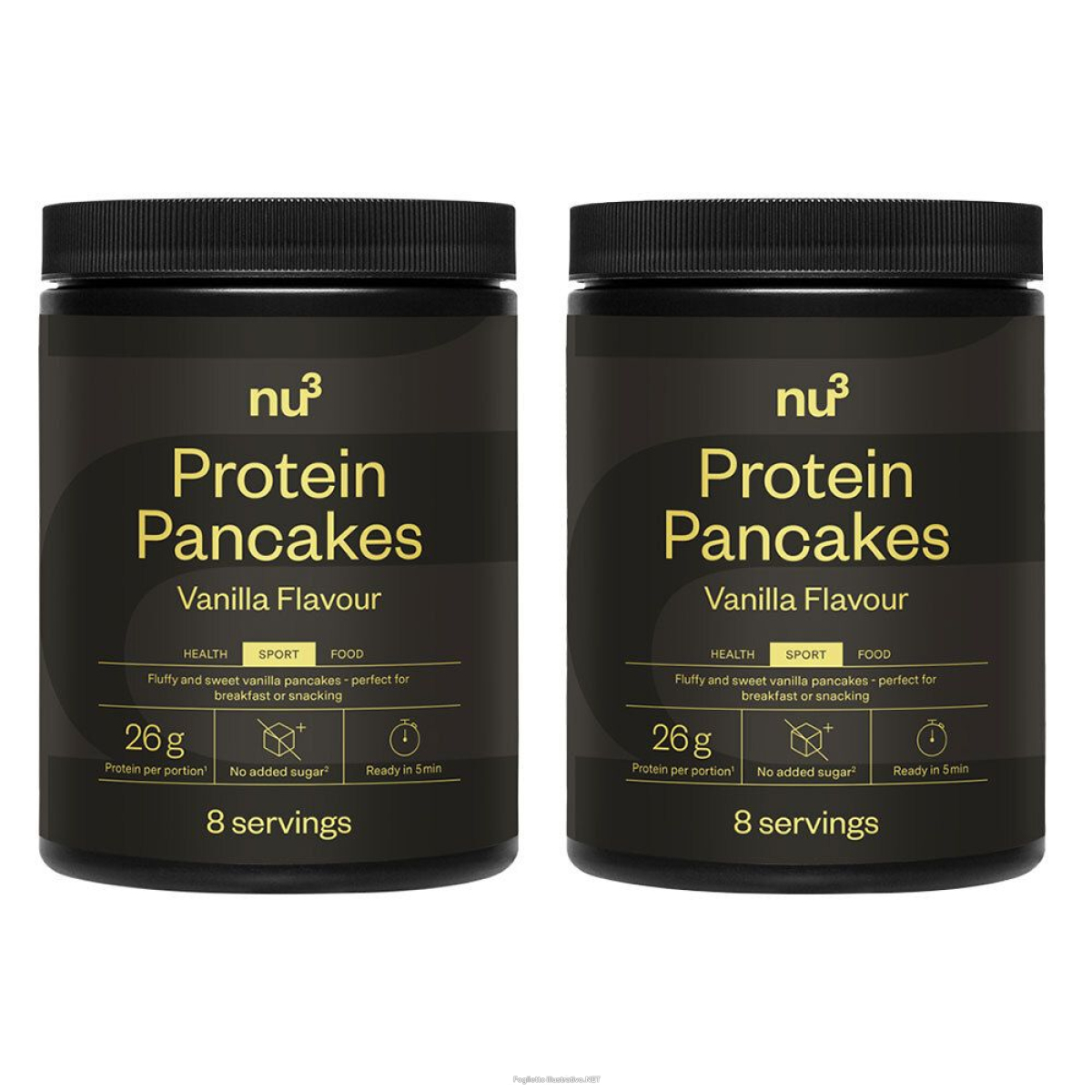 Cerca Offerte di nu3 protein pancake e waffle mix set da 2 2x400 g polvere e acquista online
