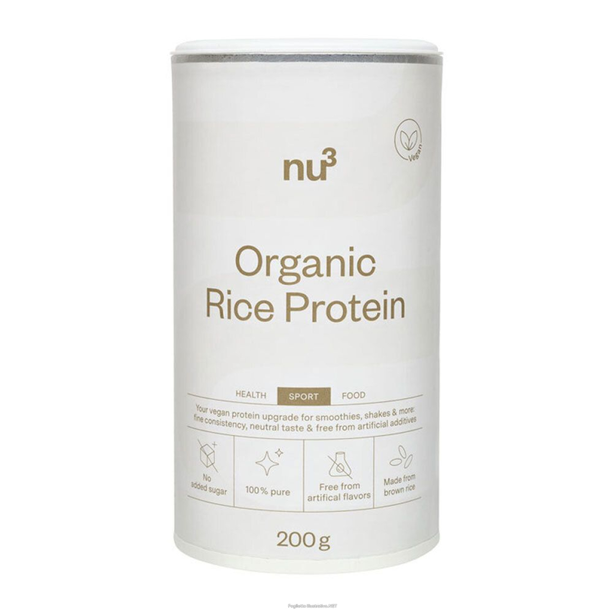 Cerca Offerte di nu3 proteine del riso bio 200 g polvere e acquista online