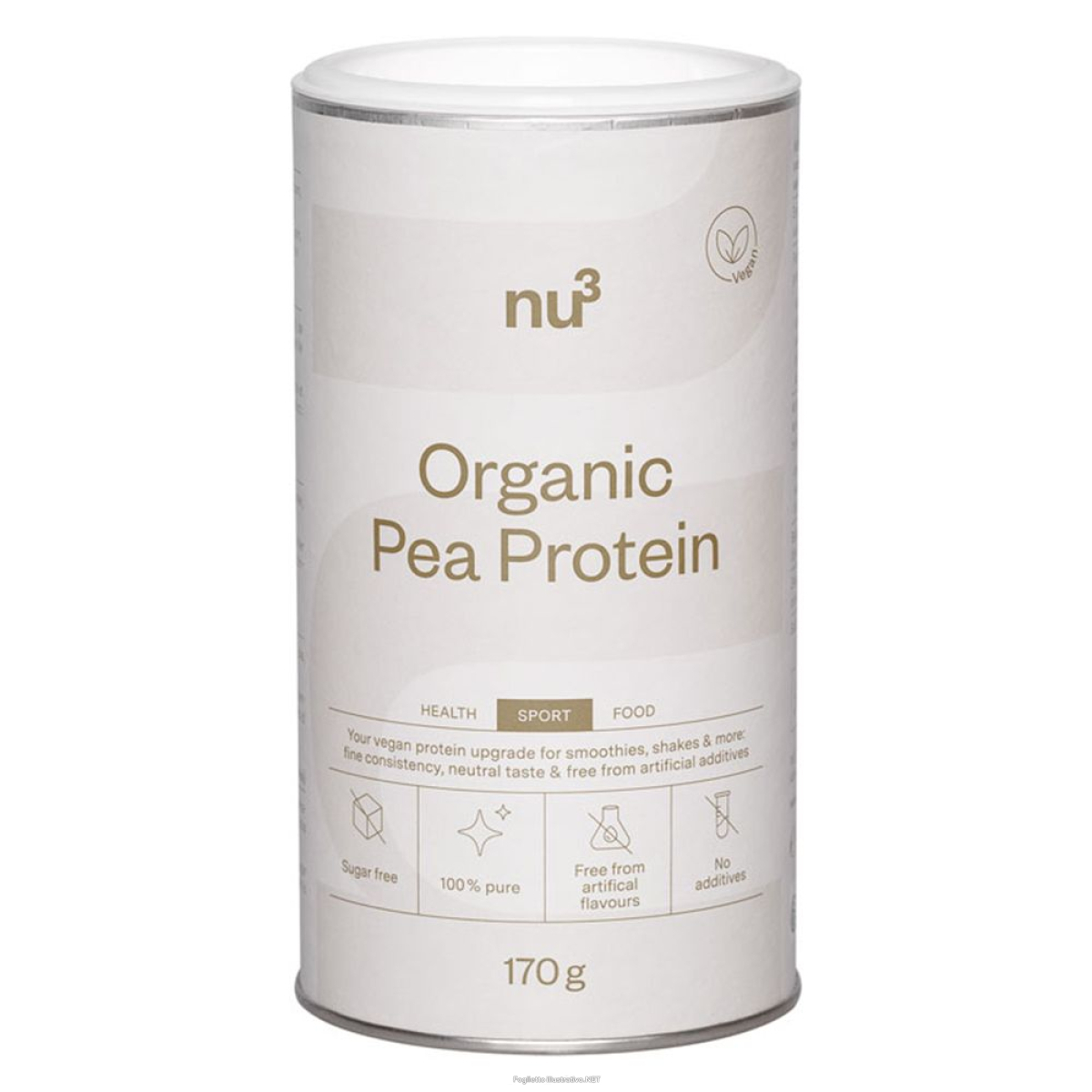 Cerca Offerte di nu3 proteine di pisello bio 170 g polvere e acquista online