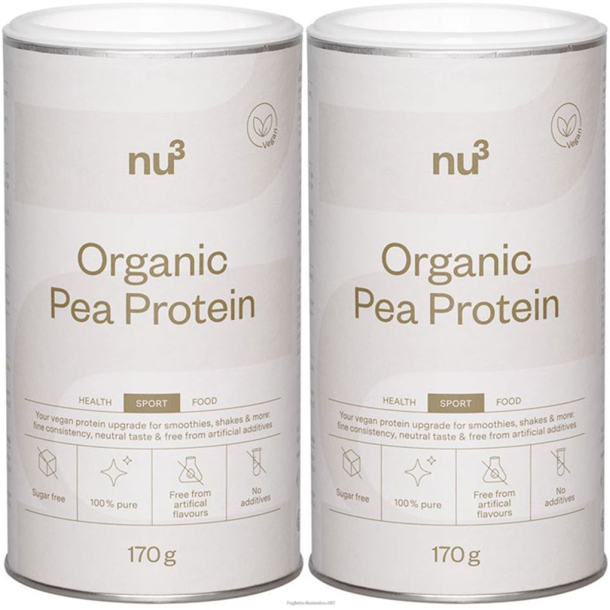 Cerca Offerte di nu3 proteine di pisello bio set da 2 2x170 g polvere e acquista online