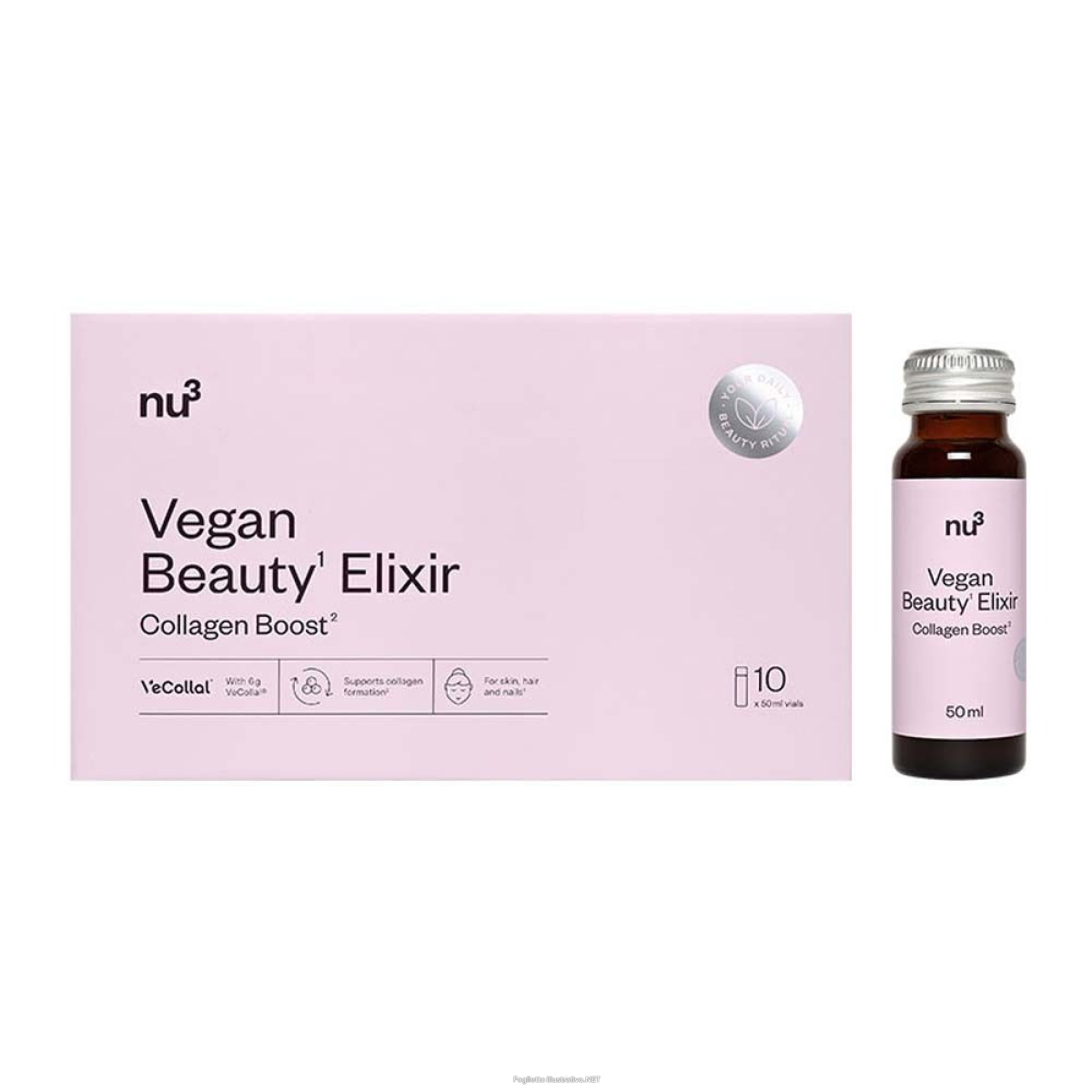 Cerca Offerte di nu3 vegan beauty elixir collagen boost 10x50 ml bottiglie e acquista online