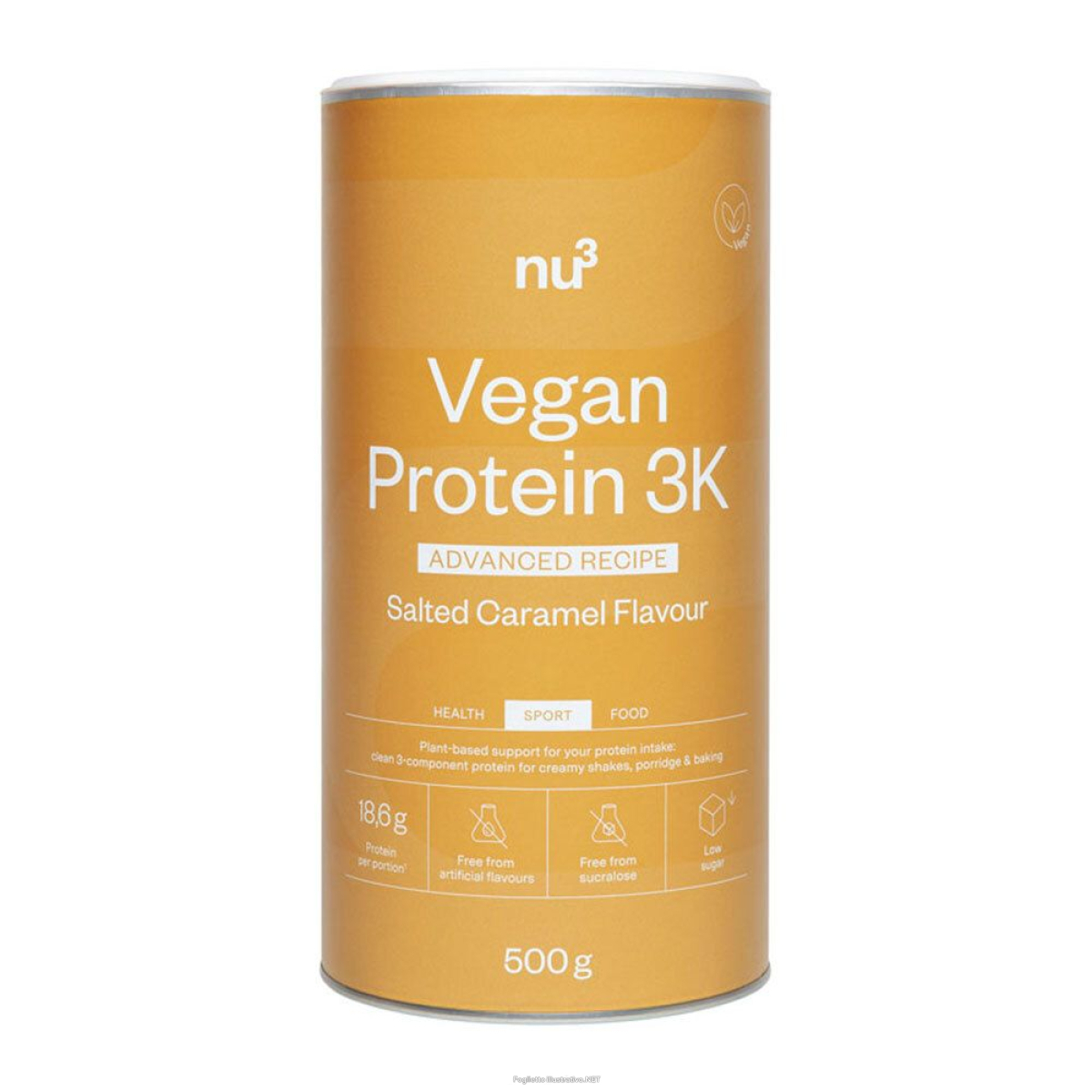 Cerca Offerte di nu3 vegan protein 3k advanced salted caramel 500 g polvere e acquista online