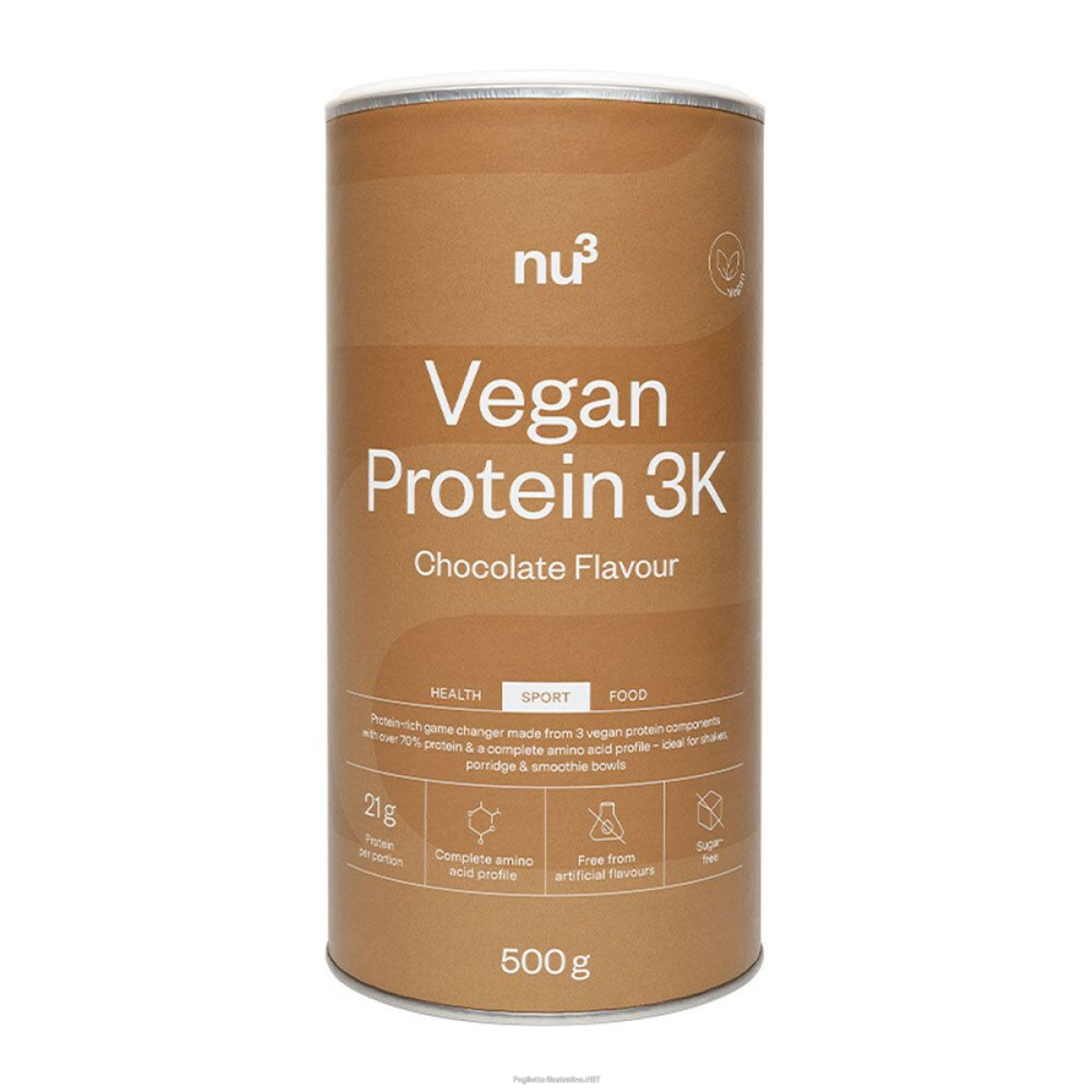 Cerca Offerte di nu3 vegan protein 3k cioccolato 500 g polvere e acquista online