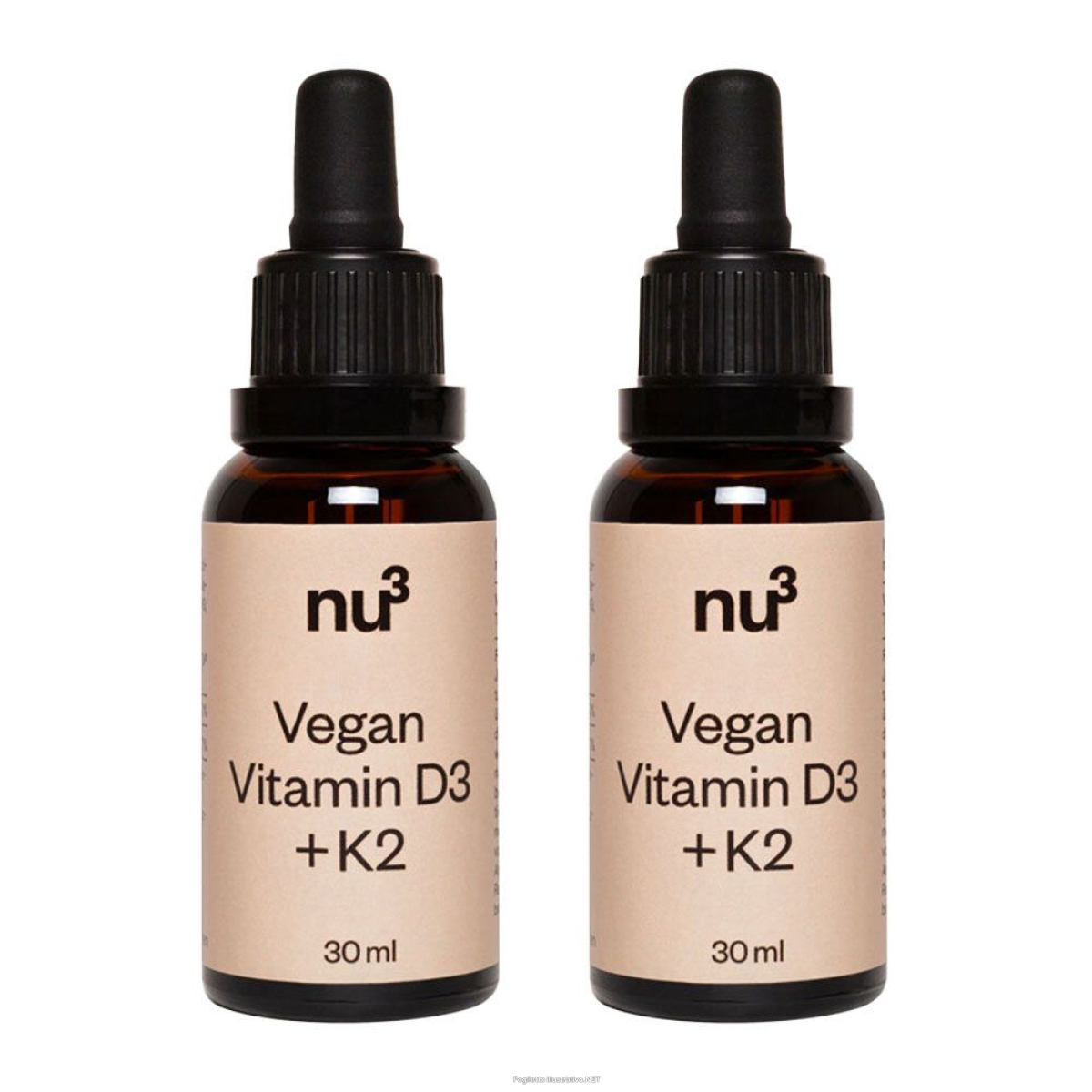 Cerca Offerte di nu3 vitamina d3 + k2 vegan set da 2 2x30 ml gocce e acquista online