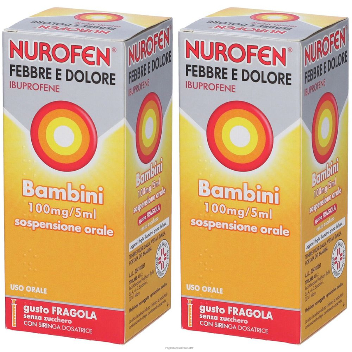 Cerca Offerte di nurofen febbre e dolore bambini 100mg/5ml sospensione orale gusto frag e acquista online