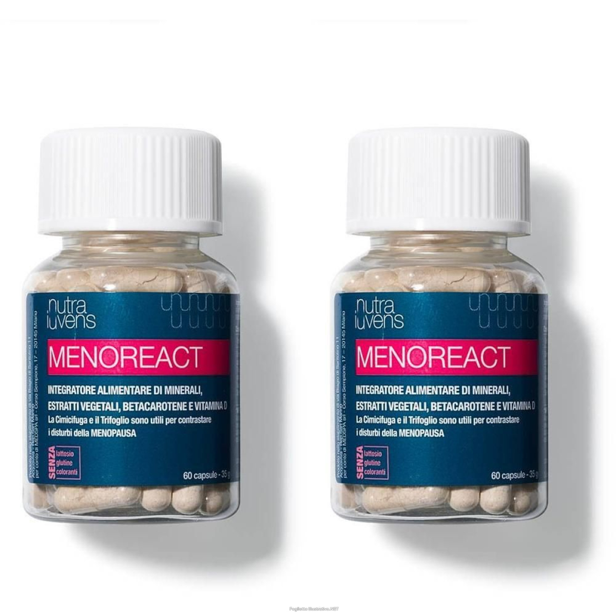 Cerca Offerte di nutraiuvens menoreact 2x33 g capsule e acquista online
