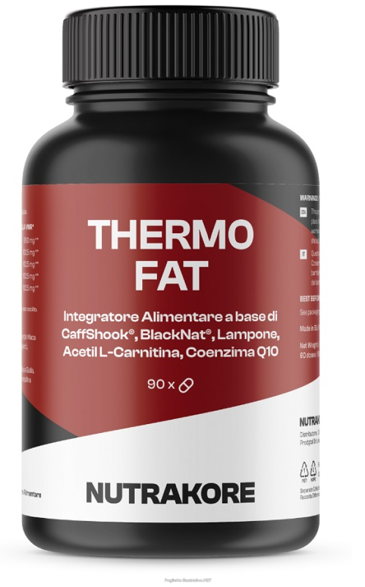 Cerca Offerte di nutrakore thermofat brucia grassi con tecnologia caffshock e blacknat 90 compresse e acquista online