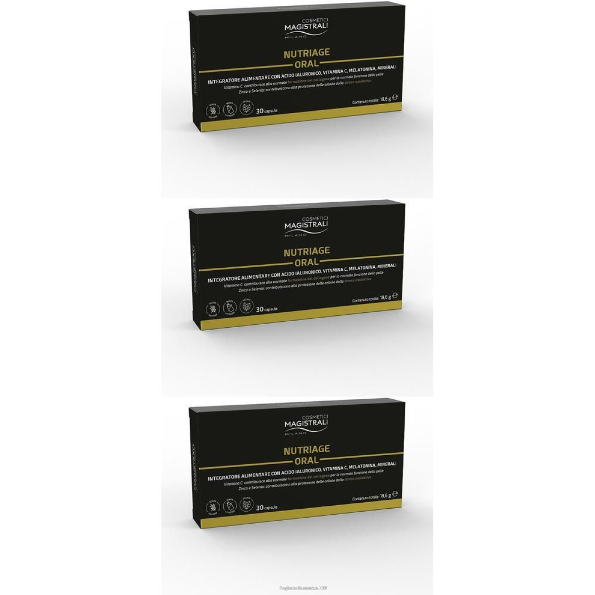 Cerca Offerte di nutriage oral 3x18,6 g capsule e acquista online