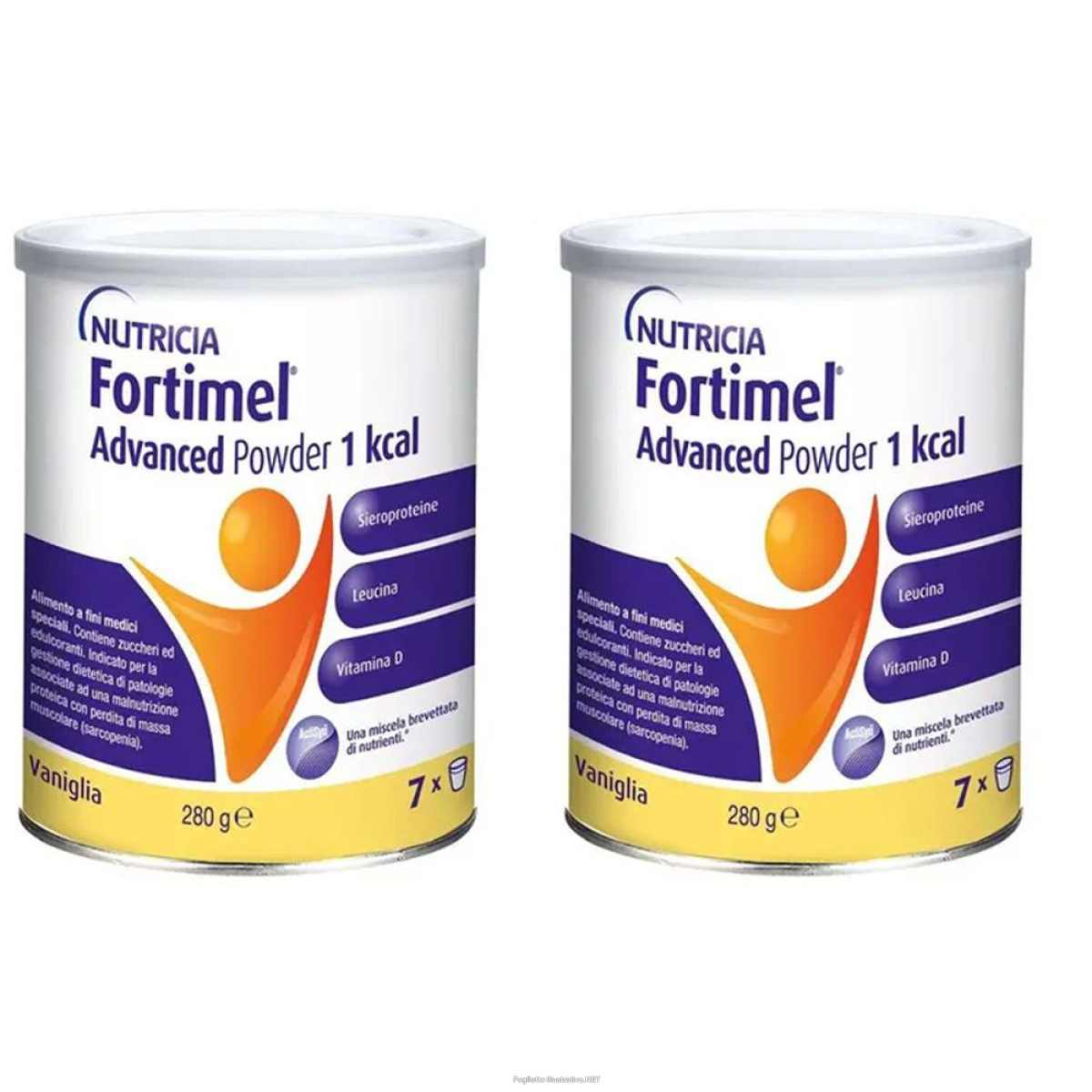 Cerca Offerte di nutricia fortimel advanced powder vaniglia set da 2 2x280 g polvere pe e acquista online
