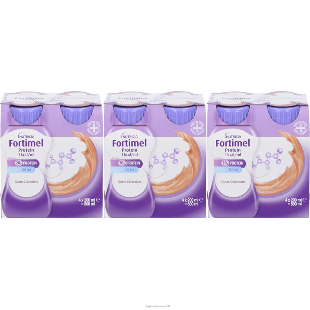 Cerca Offerte di nutricia fortimel protein, gusto cioccolato, iperproteico, 4x200ml set e acquista online