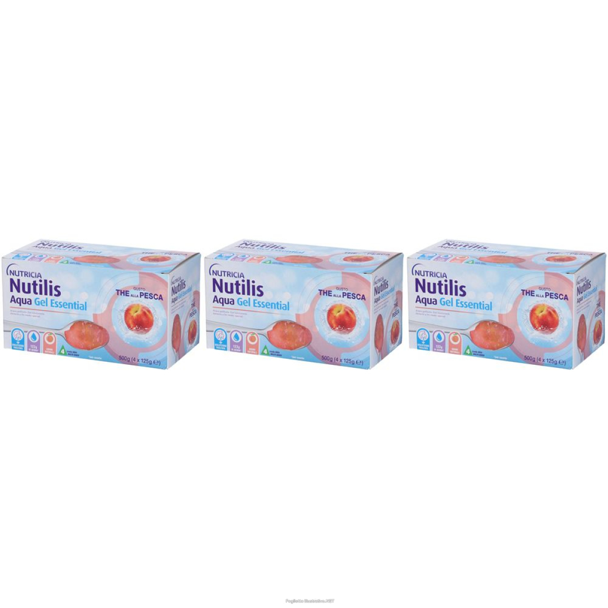 Cerca Offerte di nutricia nutilis aqua gel essentual pesca set da 3 3x4x125 g altro e acquista online